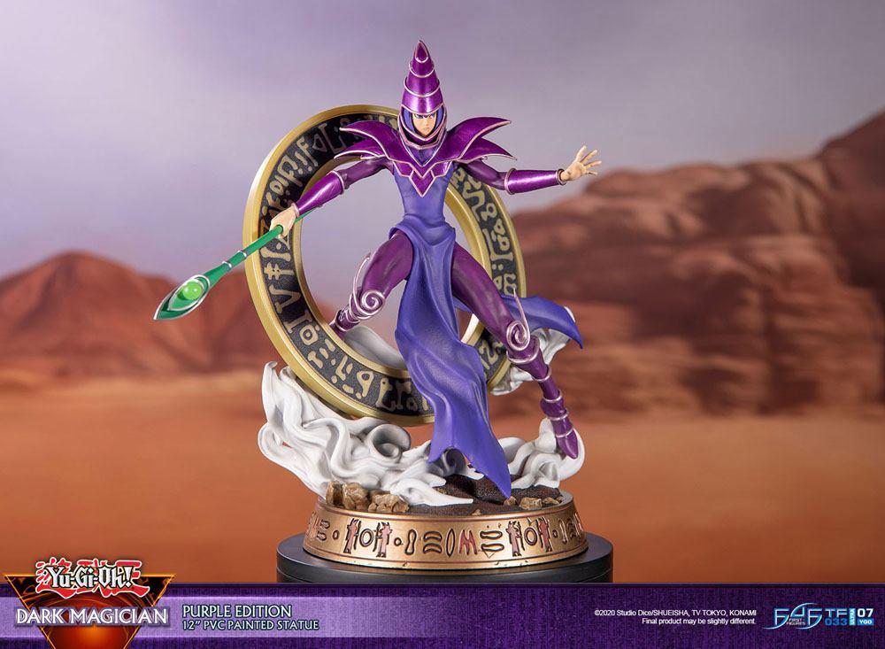 Figurine Yu-Gi-Oh! Dark Magician - Youtooz - Collection Violet - 12 Cm