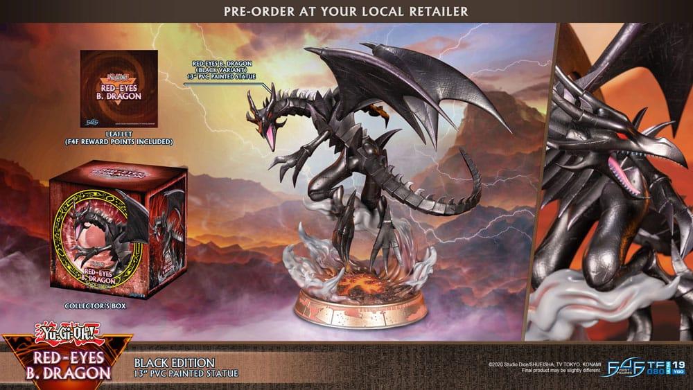 YU-GI-OH! - Red Eyes Black Dragon - Statue 33cm - 6