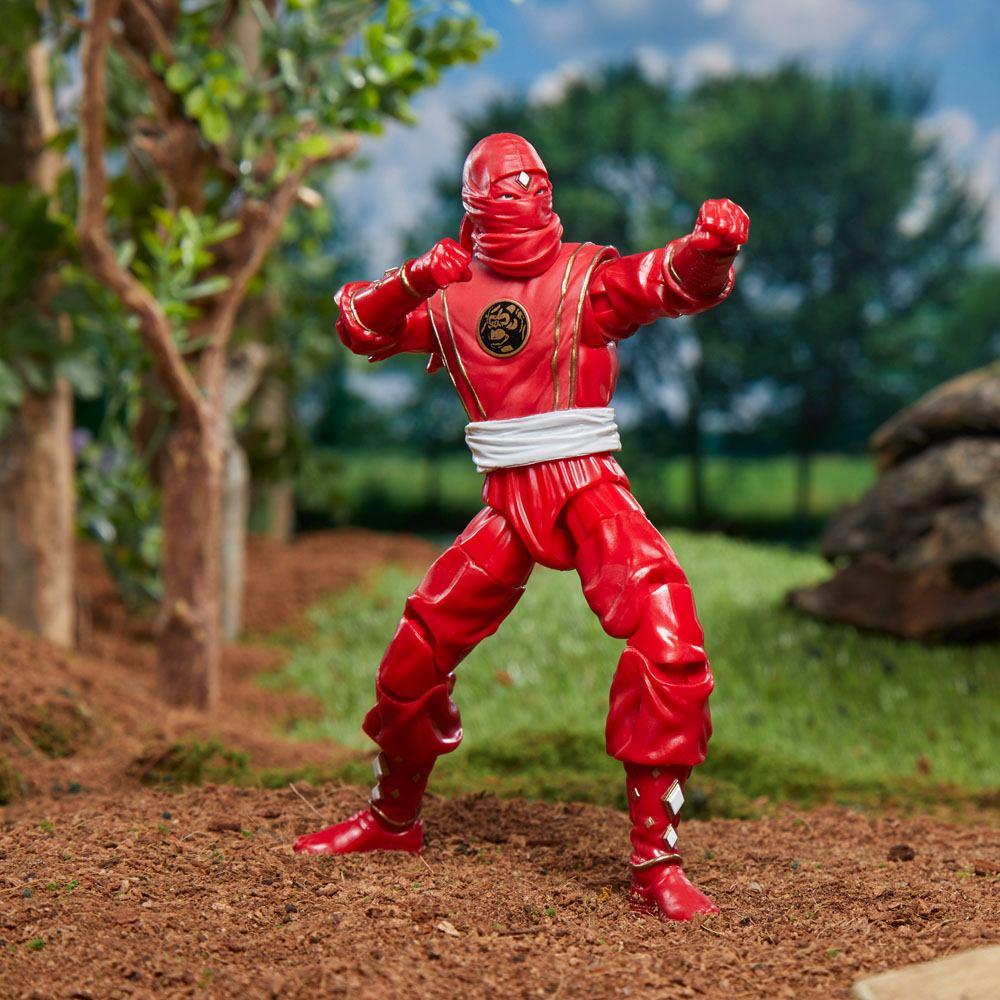 POWER RANGERS - Ninja Red Ranger - Figurine Lightning Collection 15cm - 6
