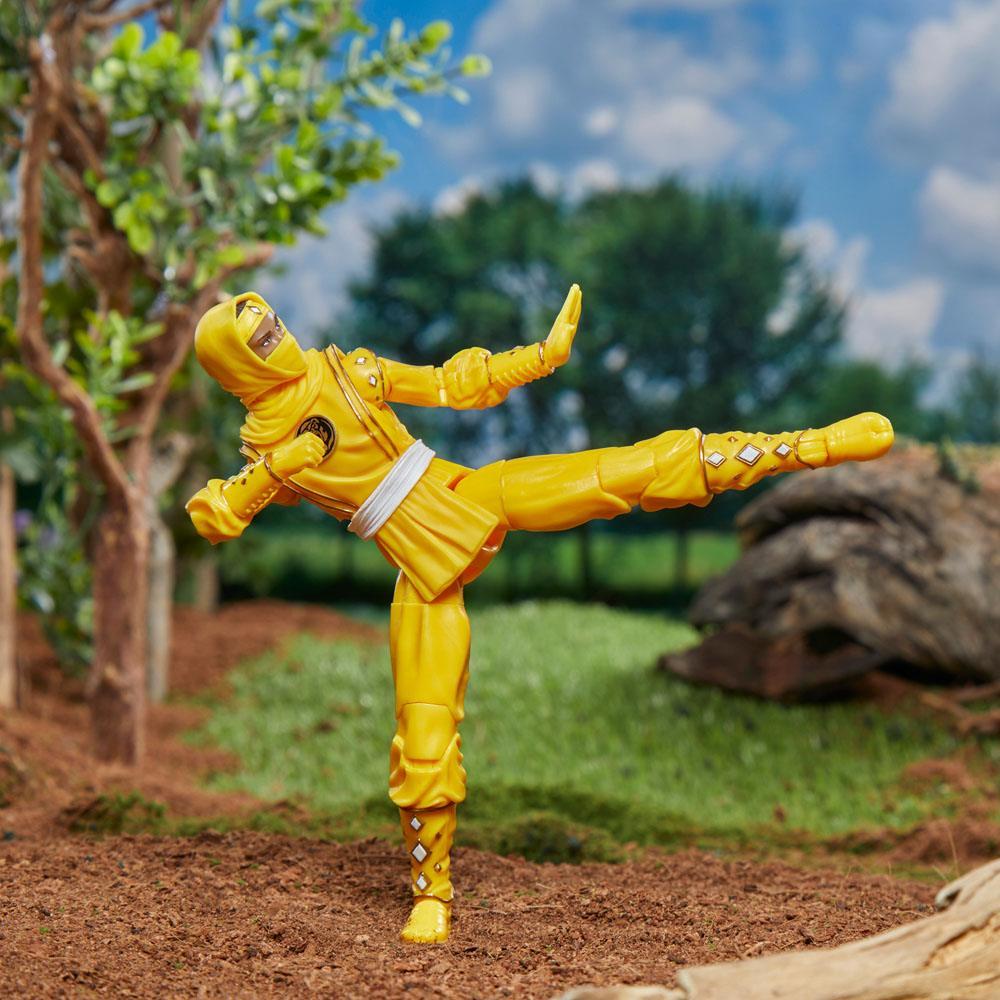 POWER RANGERS - Ninja Yellow Ranger - Figurine Lightning Col. 15cm - 5