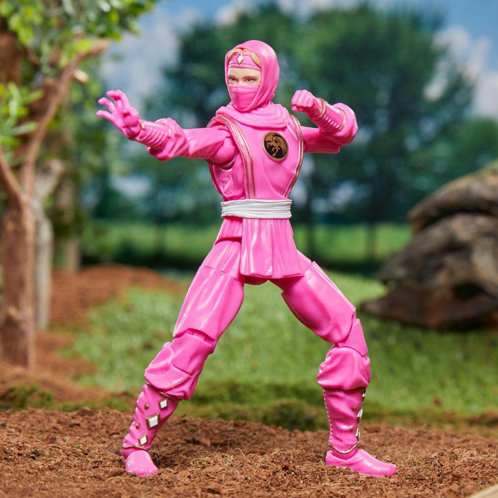 POWER RANGERS - Ninja Pink Ranger - Figurine Lightning Collection 15cm - 5