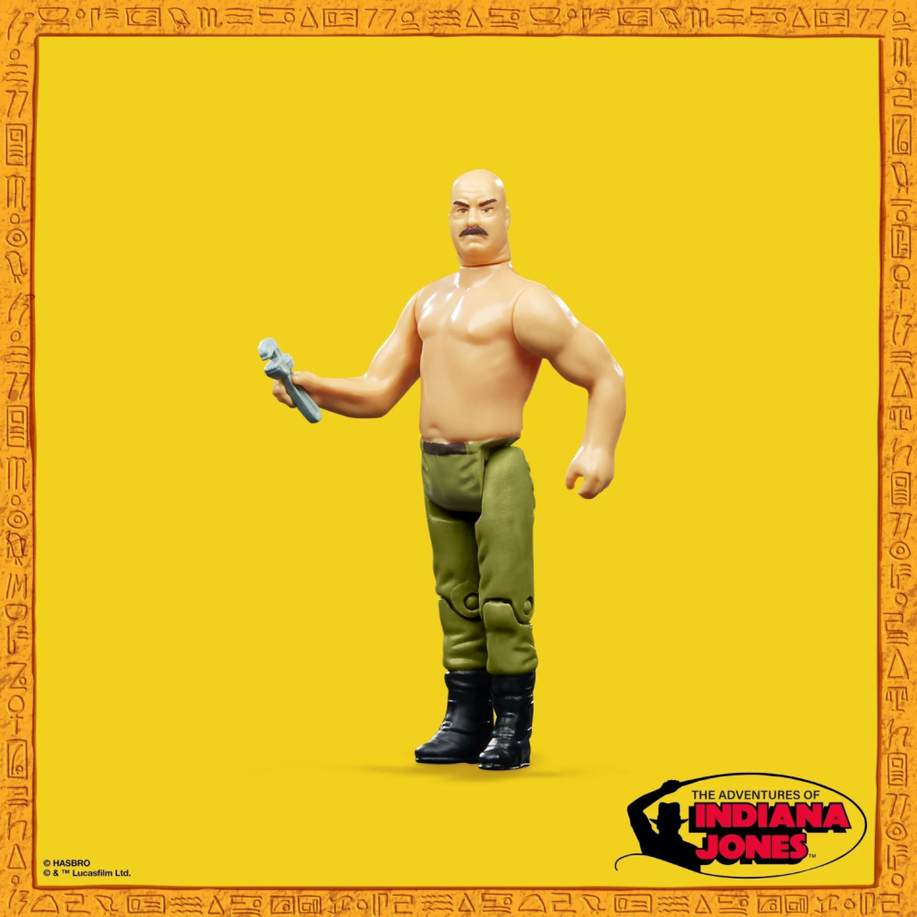 INDIANA JONES 1 - Méchanicien Allemand - Figurine Retro Colection 10cm - 4