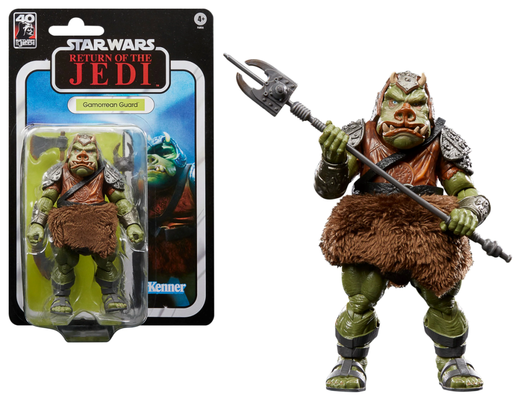 STAR WARS 40TH Gamorrean Guard Figure Black Series