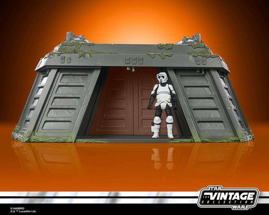 STAR WARS - Playset Vintage - Endor Bunker w/Endor Rebel Commando - 2