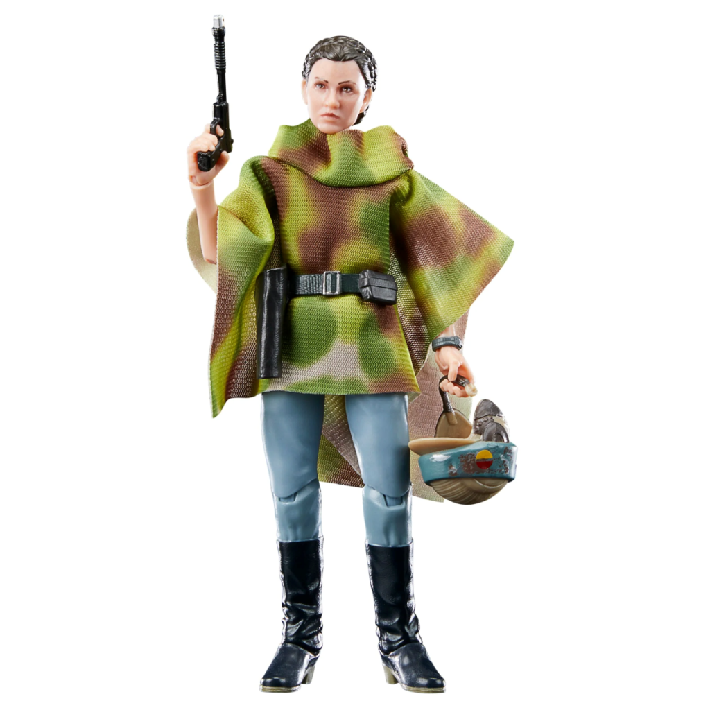 STAR WARS 6 40EME ANNIV. - Leia (Endor) - Figurine Black Series 15cm - 2