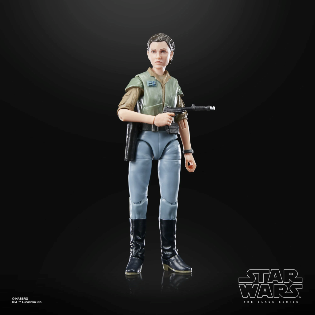 STAR WARS 6 40EME ANNIV. - Leia (Endor) - Figurine Black Series 15cm - 5