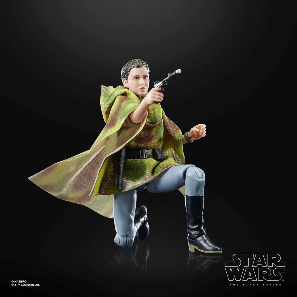 STAR WARS 6 40EME ANNIV. - Leia (Endor) - Figurine Black Series 15cm - 6