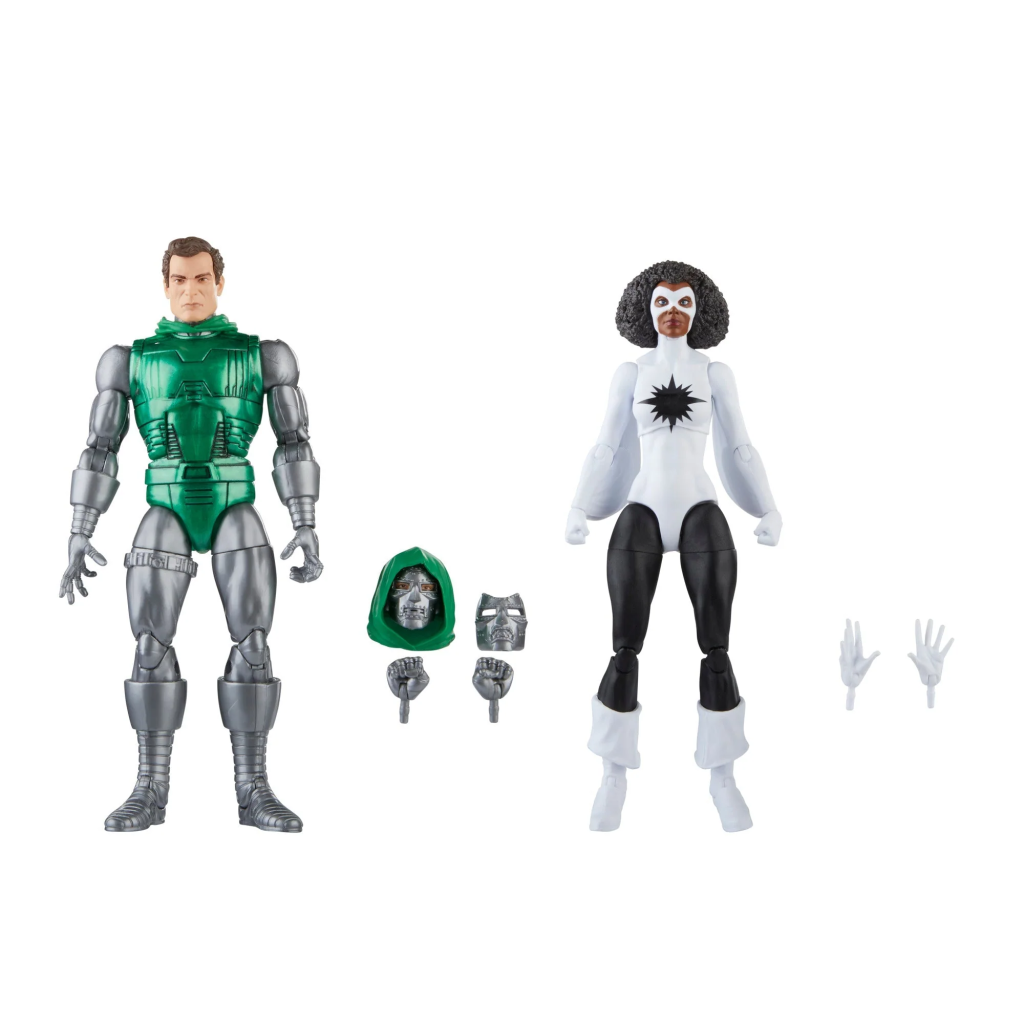 MARVEL - Captain Marvel VS Docteur Doom - Figurine Legend Series 15cm - 6