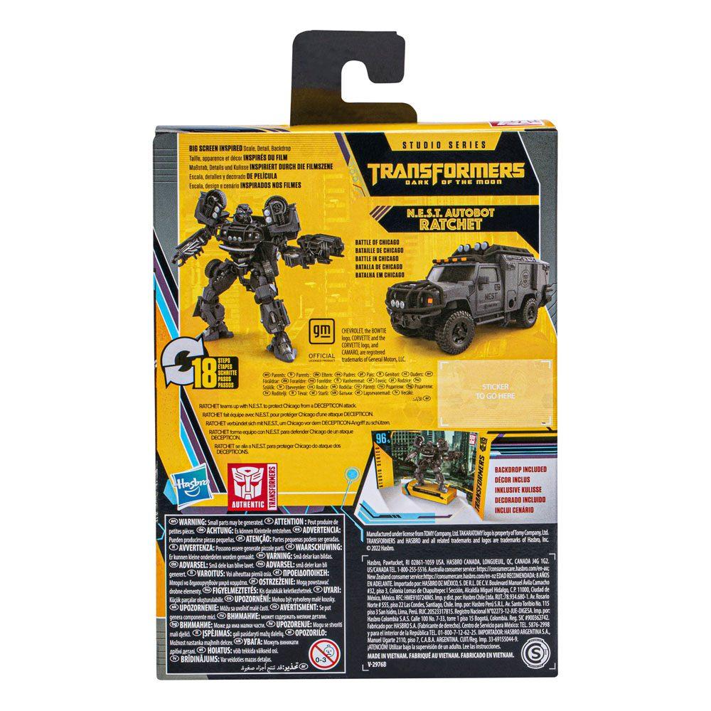TRANSFORMERS 3 - N.E.S.T. Autobot Ratchet -Figurine Studio Series 11cm - 6