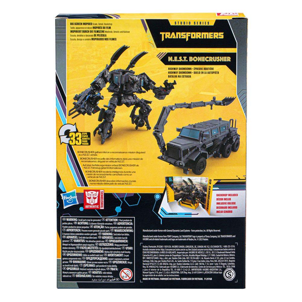 TRANSFORMERS - N.E.S.T. Bonecrusher - Figurine Studio Series 16cm - 5