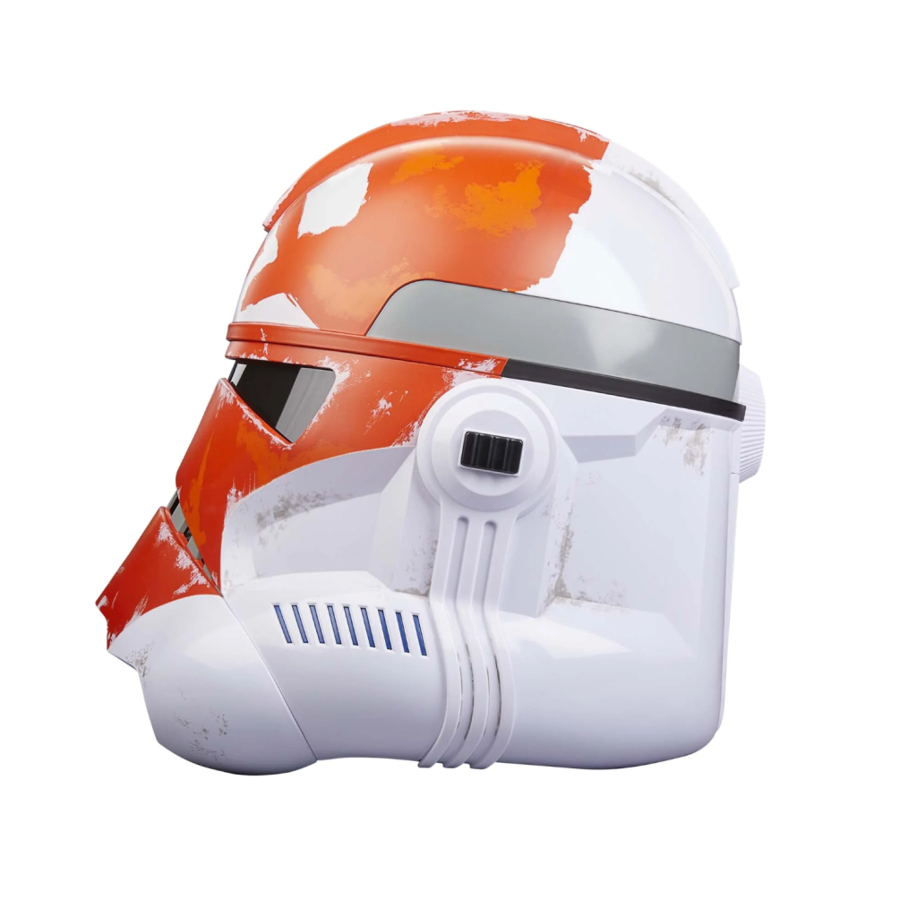 THE CLONE WARS Electronic Helmet 332nd Clone Trooper Black Series Replica