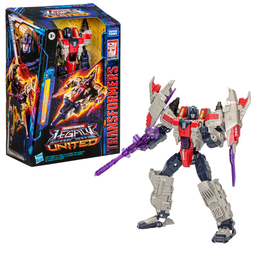 TRANSFORMERS Starscream Figure Legacy United Voyager 17cm