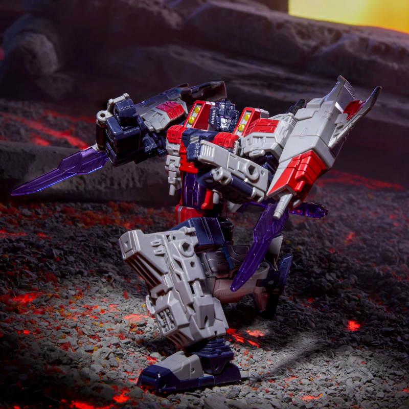 TRANSFORMERS - Starscream - Figurine Legacy United Voyager 17cm - 4