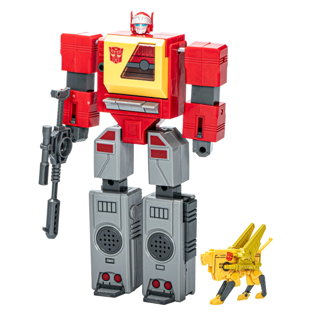 TRANSFORMERS RETRO 40EME ANNIV. -Autobot Blaster & Steeljaw -Fig. 14cm - 2