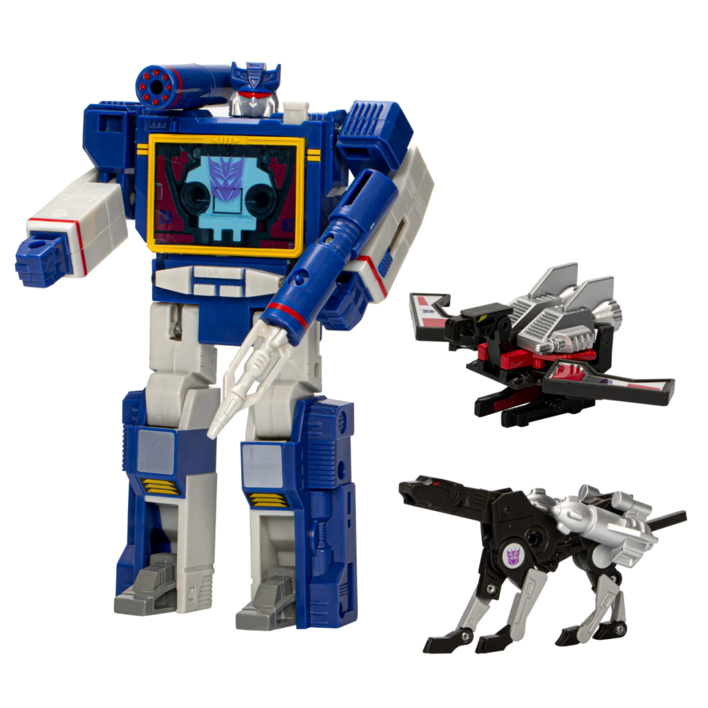 TRANSFORMERS RETRO 40EME ANNIV. -Soundwave, Laserbeak, & .. -Fig. 14cm - 2
