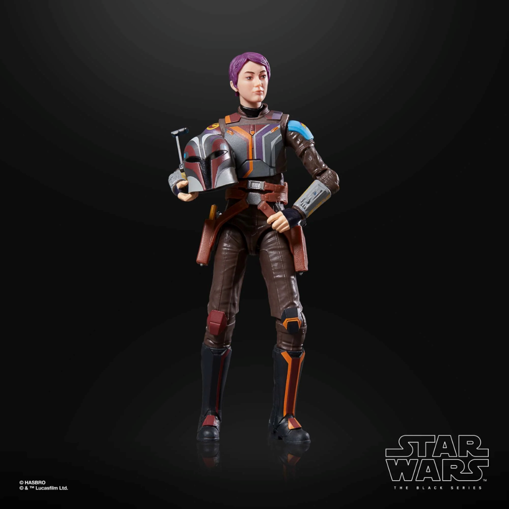 STAR WARS AHSOKA - Sabine Wren - Figurine The Black Series 15cm - 2