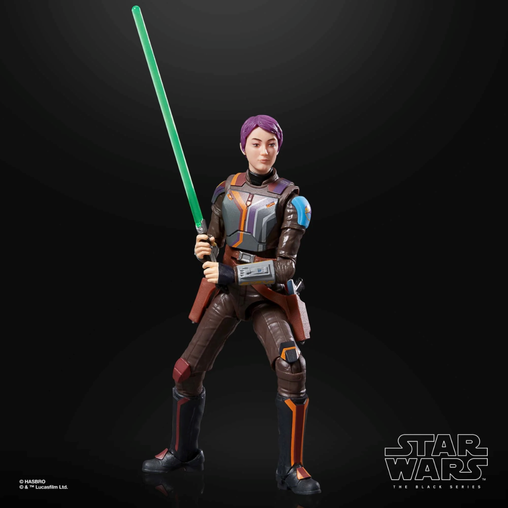 STAR WARS AHSOKA - Sabine Wren - Figurine The Black Series 15cm - 5