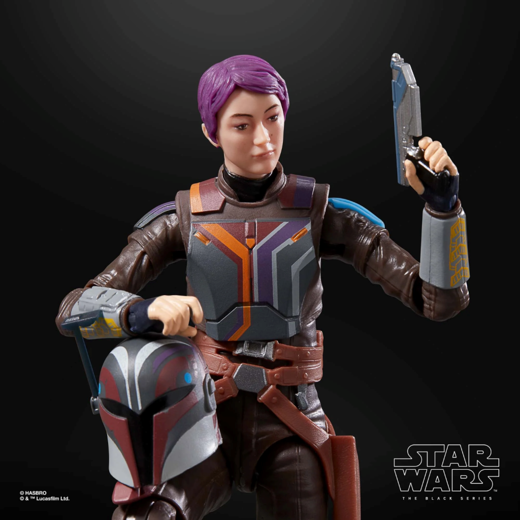 STAR WARS AHSOKA - Sabine Wren - Figurine The Black Series 15cm - 6