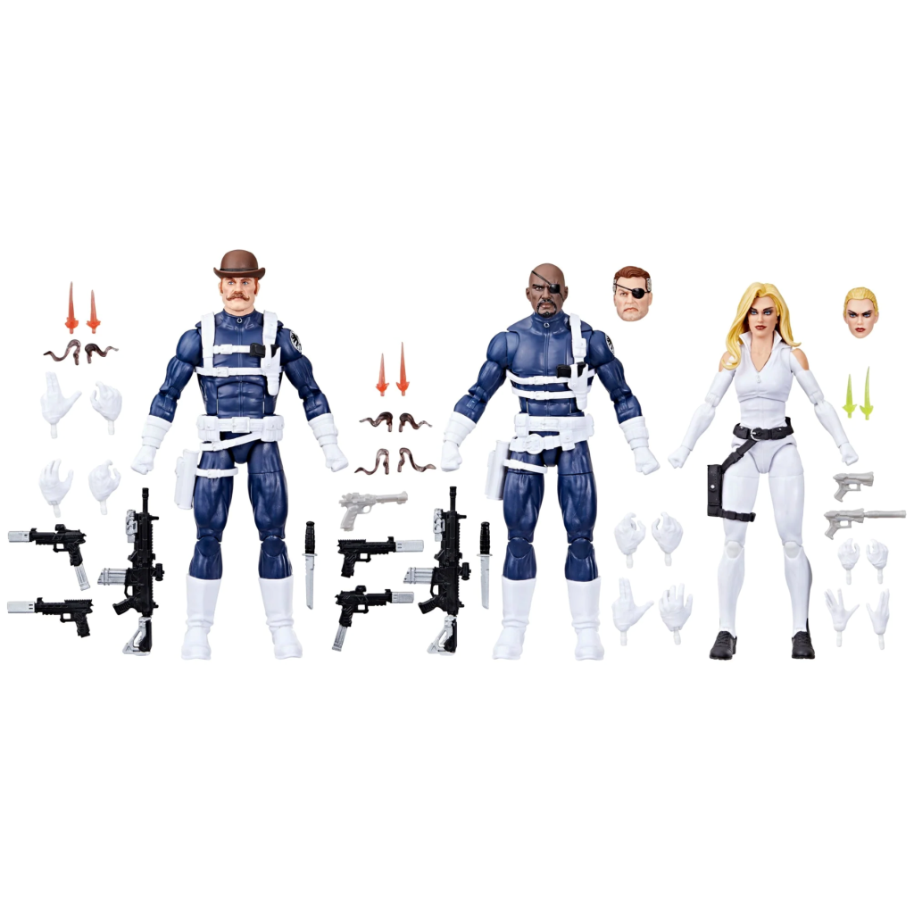 MARVEL - S.H.I.E.L.D. - Pack 3 Figurine Legend Series 15cm - 6