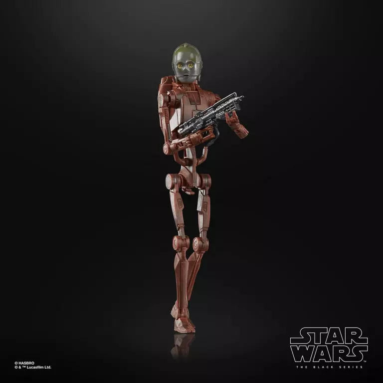 STAR WARS - C-3PO Battle Droid Body & Super Battle Droid - Black Serie - 5
