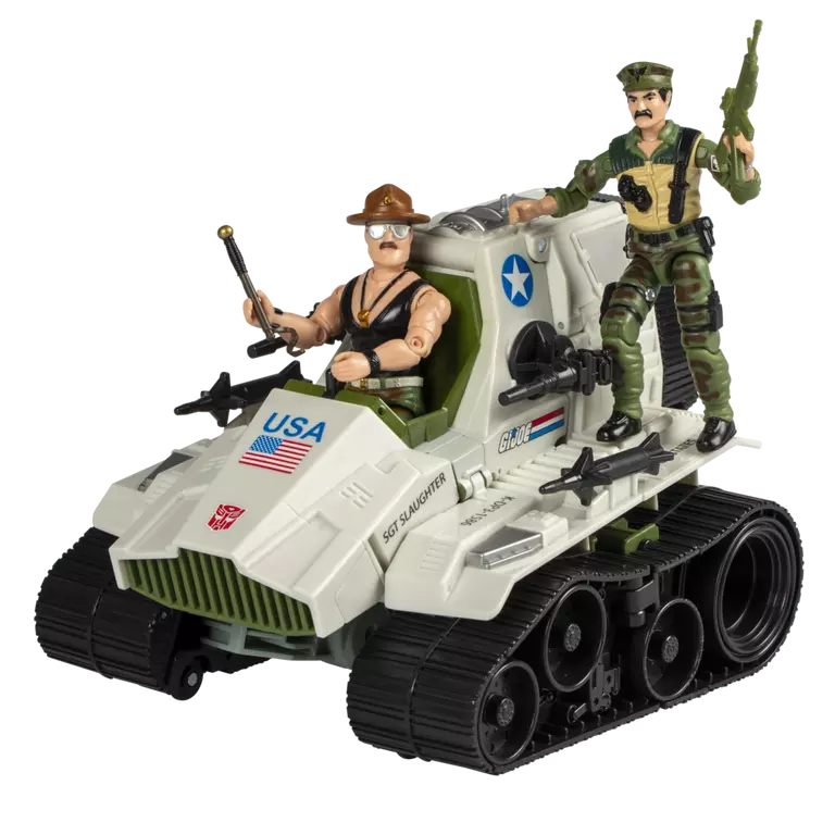 TRANSFORMERS X G.I. JOE - Kup Triple - Figure Collaborative 23cm - 3