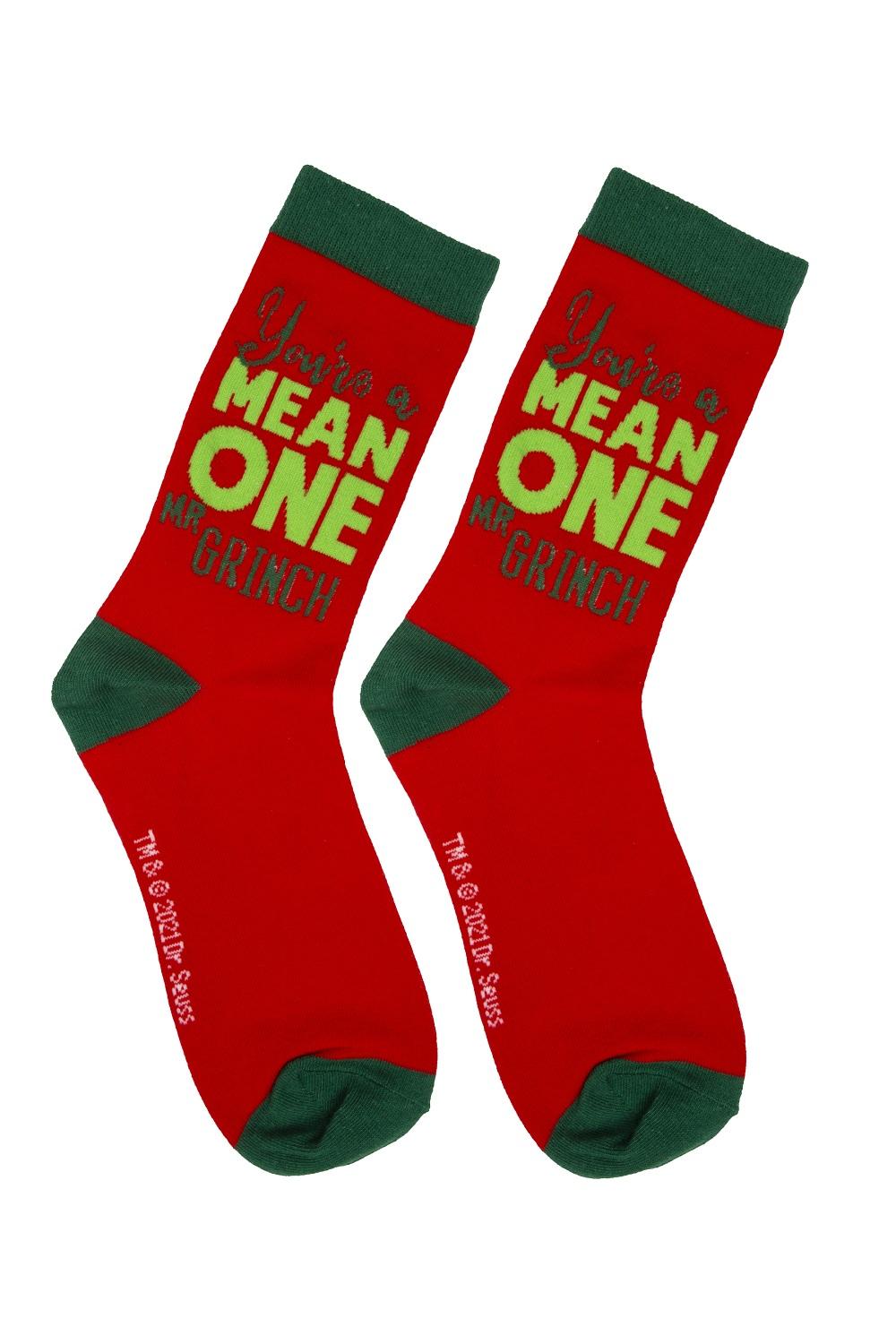 GRINCH - Pack Cadeau - Mug 460 ml + Paire de Chaussettes - 4