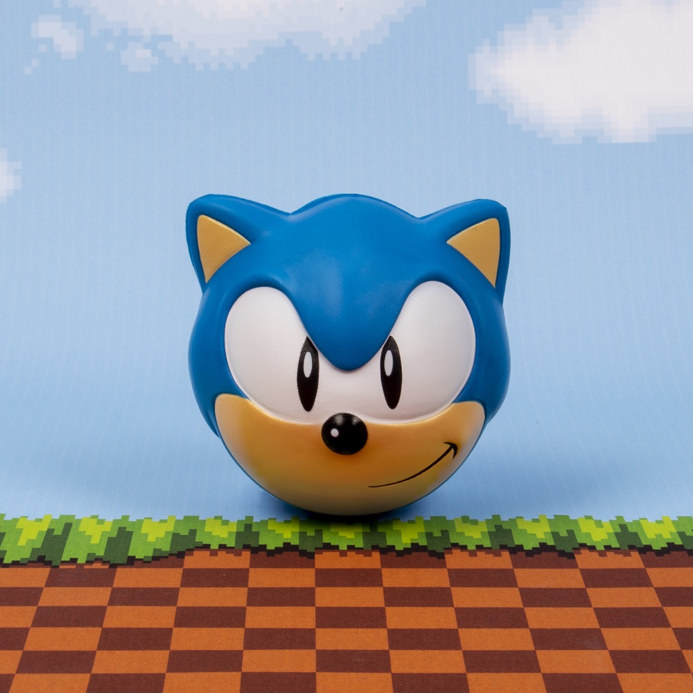 SONIC - Head - Stress Squeezer - 11 cm_IMAGE_1
