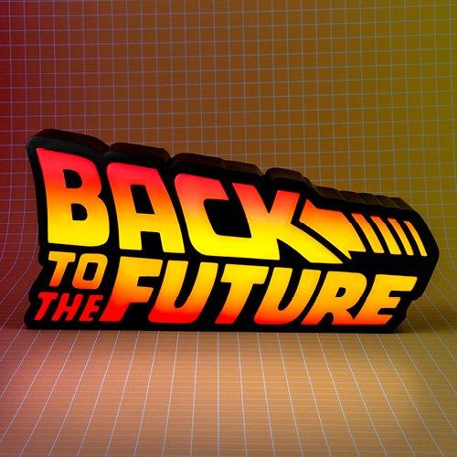 RETOUR VERS LE FUTURE - Logo Lampe - 28,5x15cm - 3