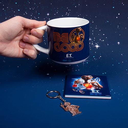 E.T. - Pack Cadeau 3Pc - Mug 460 ml + Sous-Verre + Porte-Clés - 3