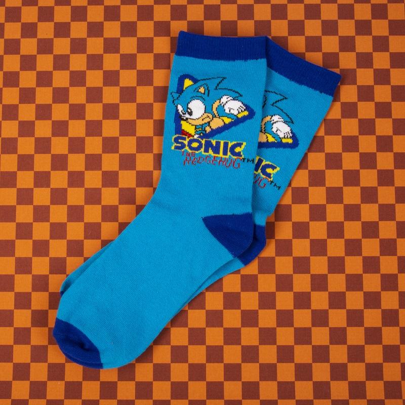SONIC - Pack Cadeau - Mug 460ml + 1 Paire de Chaussette (One Size) - 5