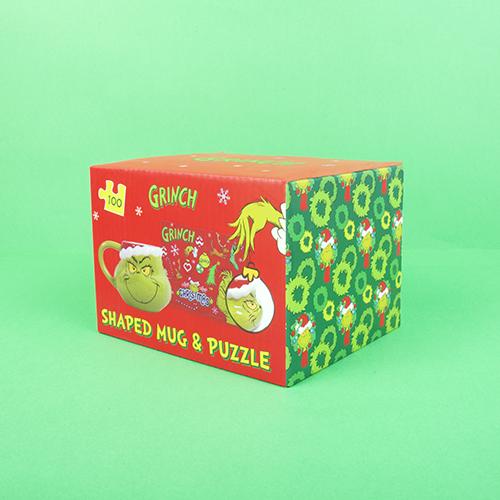 GRINCH - Pack Cadeau - Mug 3D 350 ml + Puzzle 100pc - 6