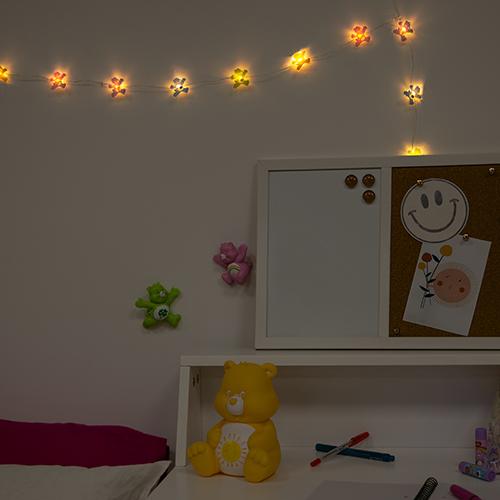 BISOUNOURS - Guirlande Lumineuse 2D 10 Led - 2