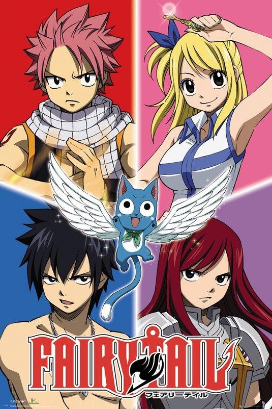 FAIRY TAIL - Poster 61X91 - Quad : ShopForGeek.com: Poster GB Eye