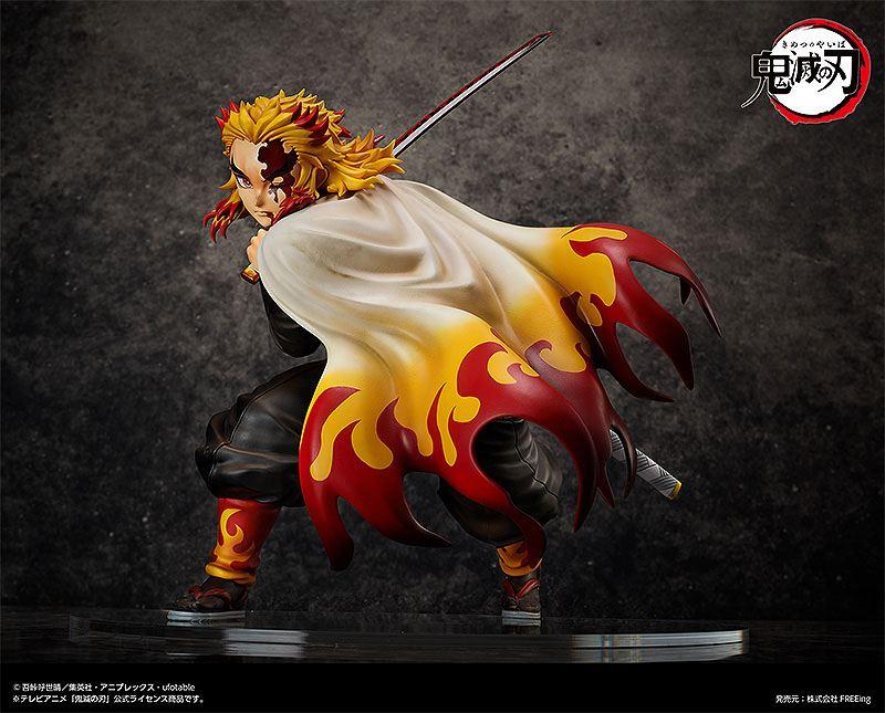 DEMON SLAYER Kyojuro Rengoku Statue 42cm Figurines Demon Slayer
