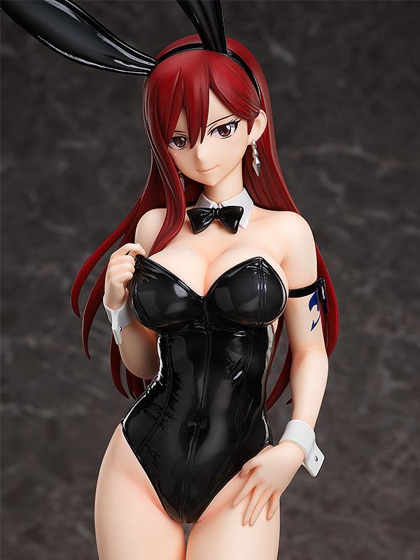 FAIRY TAIL - Erza Scarlet Bare Leg Bunny Ver. - Statue PVC 48cm - 6