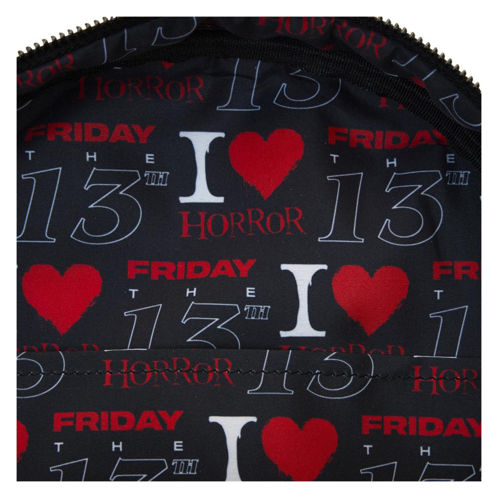 VENDREDI 13 - I Heart Horror - Mini Sac à Dos LoungeFly - 5