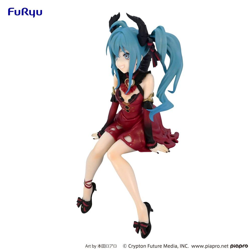 HATSUNE MIKU - Villain Couleur Rouge - Statuette Noodle Stopper 16cm - 2