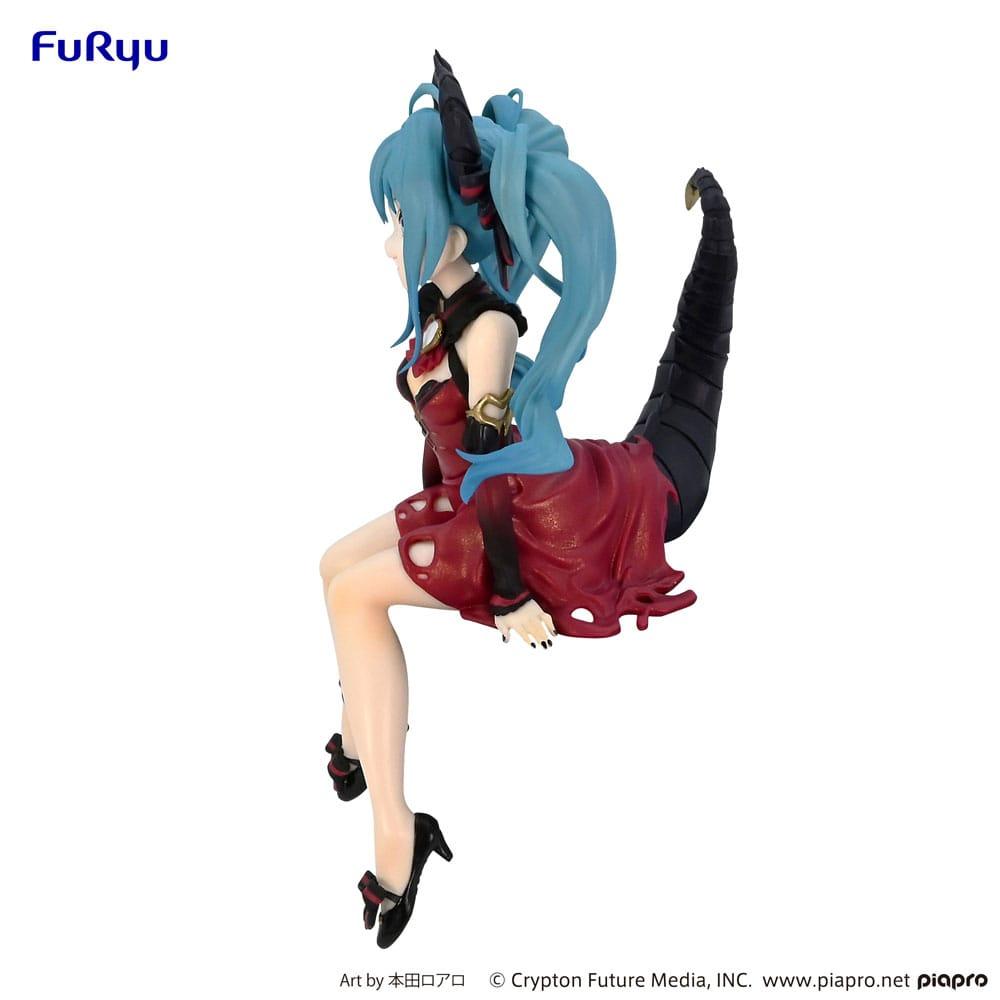 HATSUNE MIKU - Villain Couleur Rouge - Statuette Noodle Stopper 16cm - 3