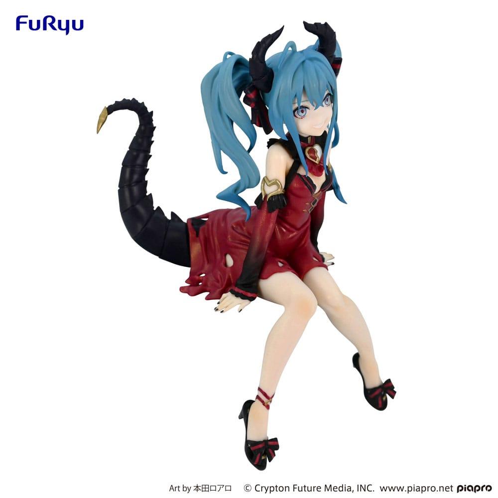 HATSUNE MIKU - Villain Couleur Rouge - Statuette Noodle Stopper 16cm - 5