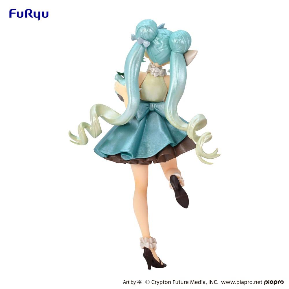 HATSUNE MIKU - Chocolate Mint Pearl Color - Statuette 17cm - 4
