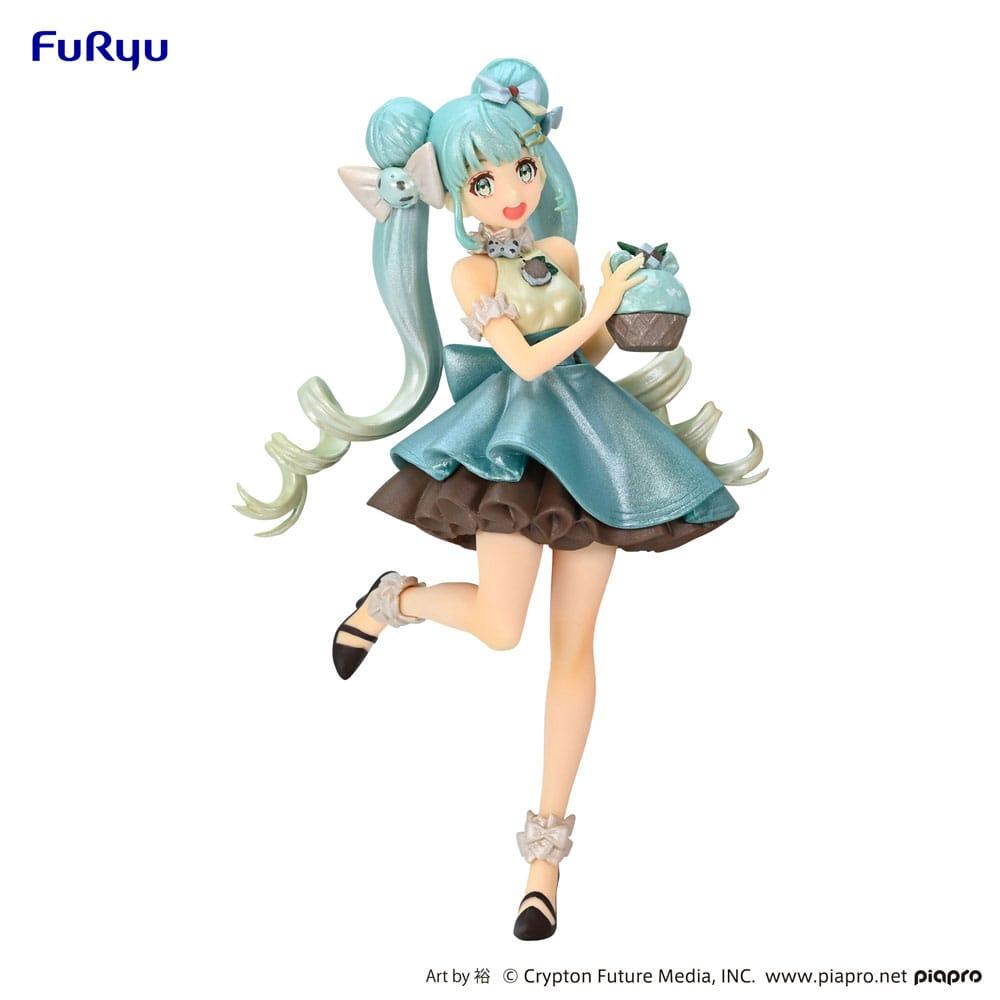 HATSUNE MIKU - Chocolate Mint Pearl Color - Statuette 17cm - 6