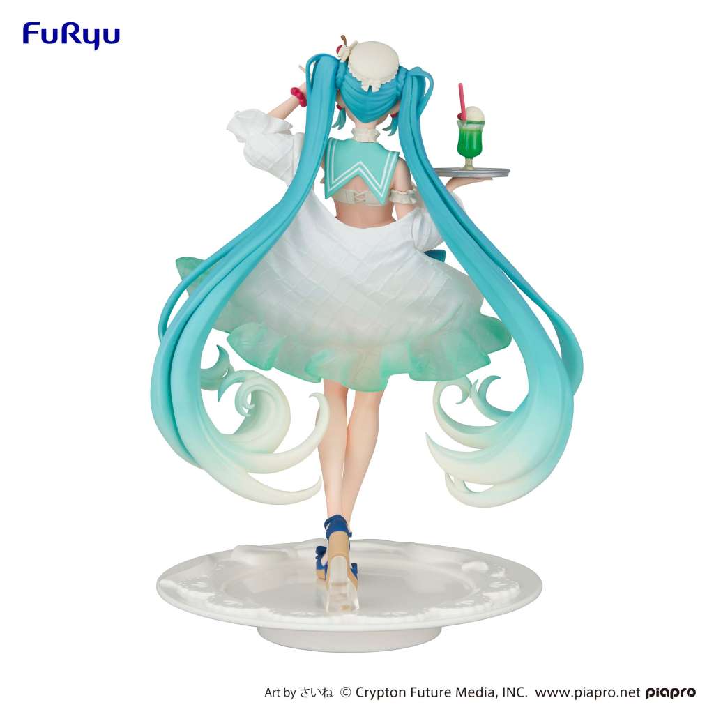 HATSUNE MIKU SweetSweets Series Melon Soda Float Statue 18cm