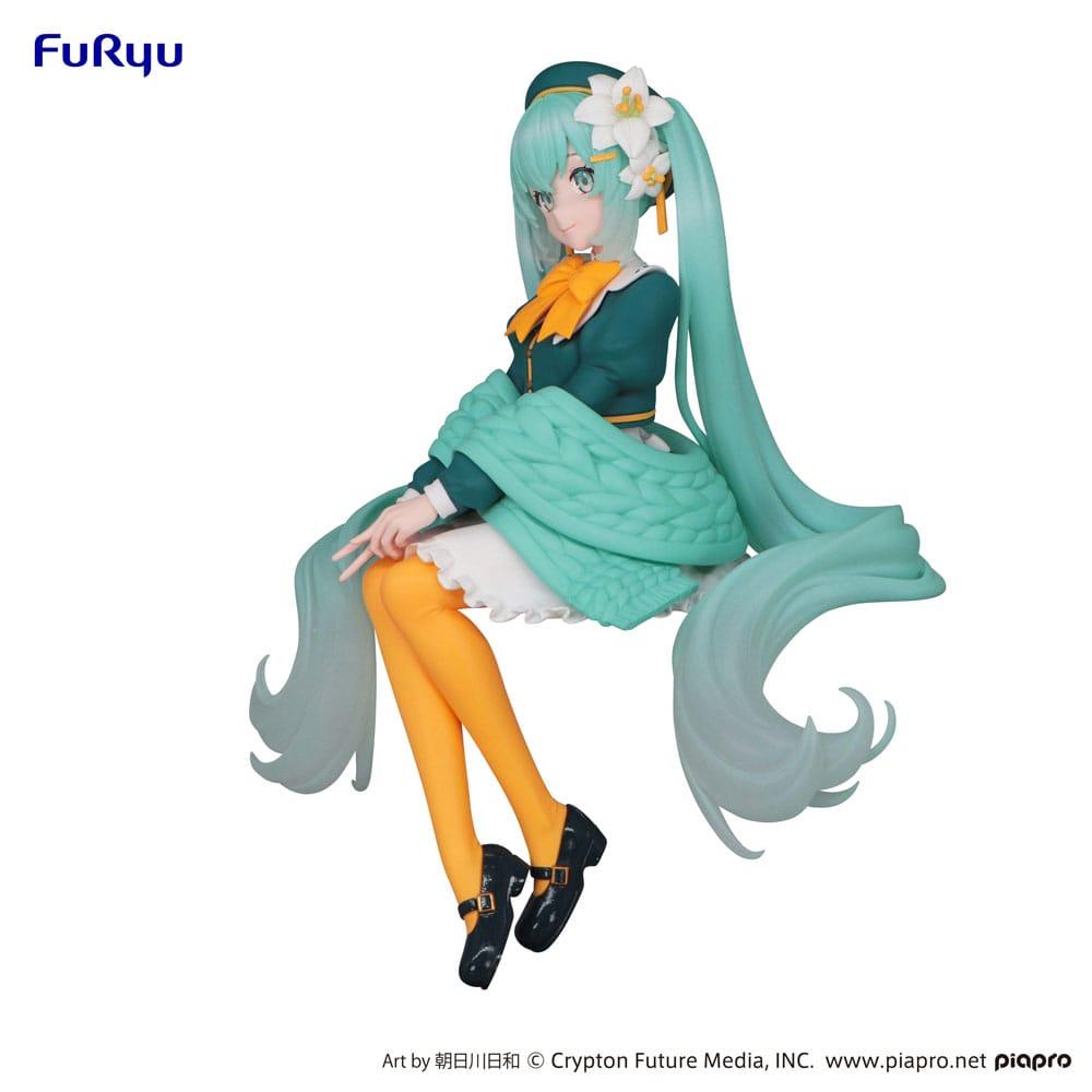 HATSUNE MIKU - Flower Fairy Lily - Statuette Noodle Stopper 14cm - 2