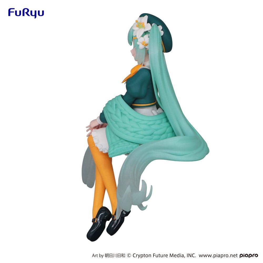 HATSUNE MIKU - Flower Fairy Lily - Statuette Noodle Stopper 14cm - 3