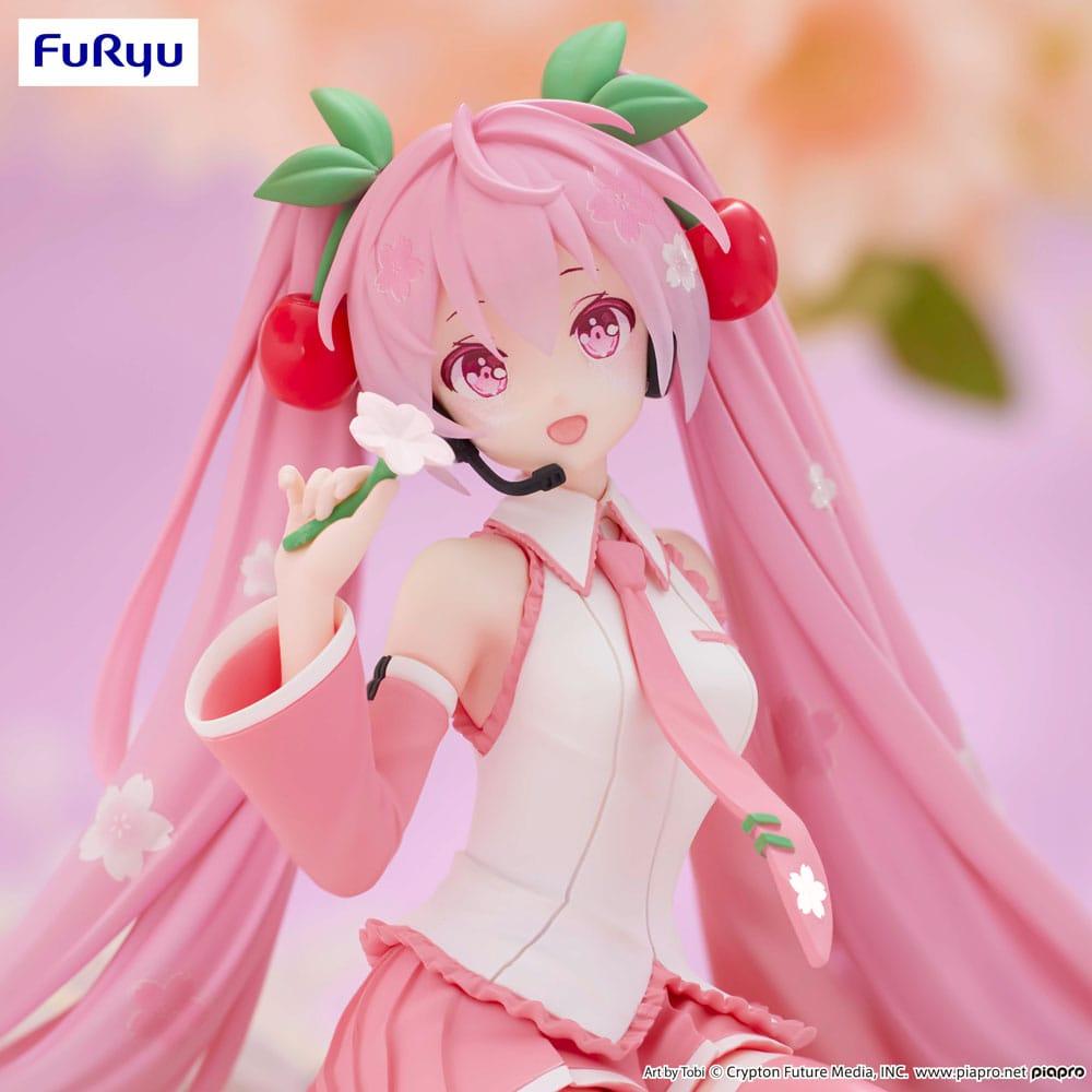 HATSUNE MIKU - Sakura Miku 2024 -Statuette Noodle Stopper 15cm - 3