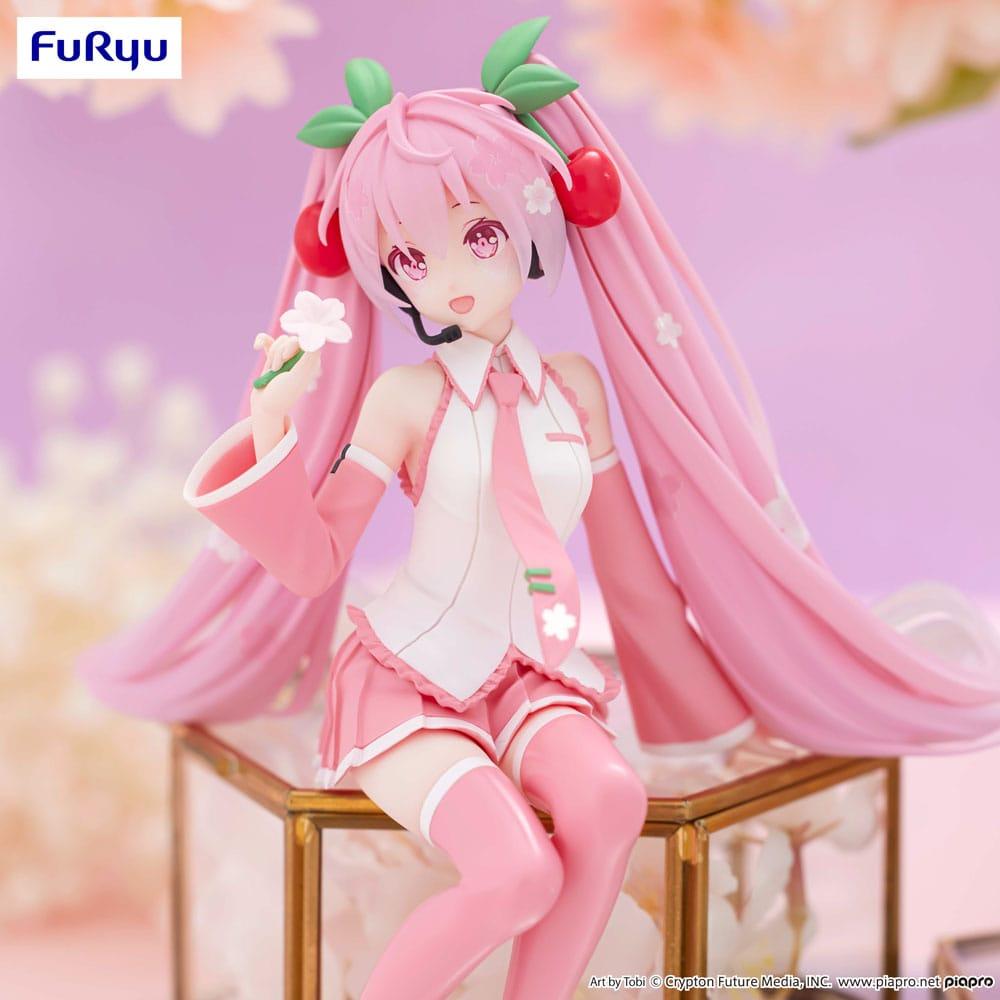 HATSUNE MIKU - Sakura Miku 2024 -Statuette Noodle Stopper 15cm - 4