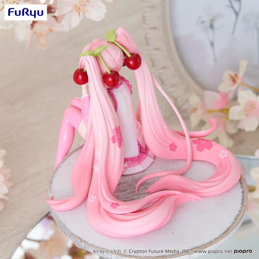 HATSUNE MIKU - Sakura Miku 2023 Smile - Statuette Noodle Stopper 12cm - 3