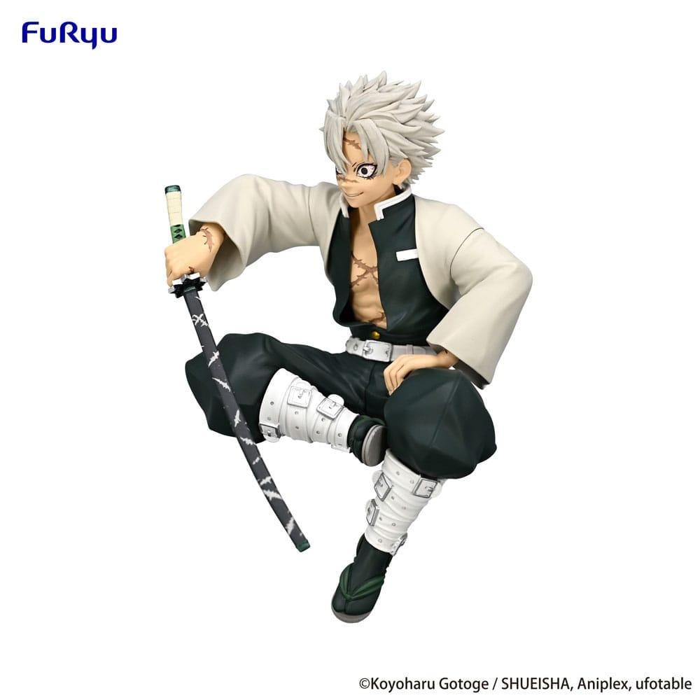 DEMON SLAYER - Shinazugawa Sanemi - Statuette Noodle Stopper 13cm - 2