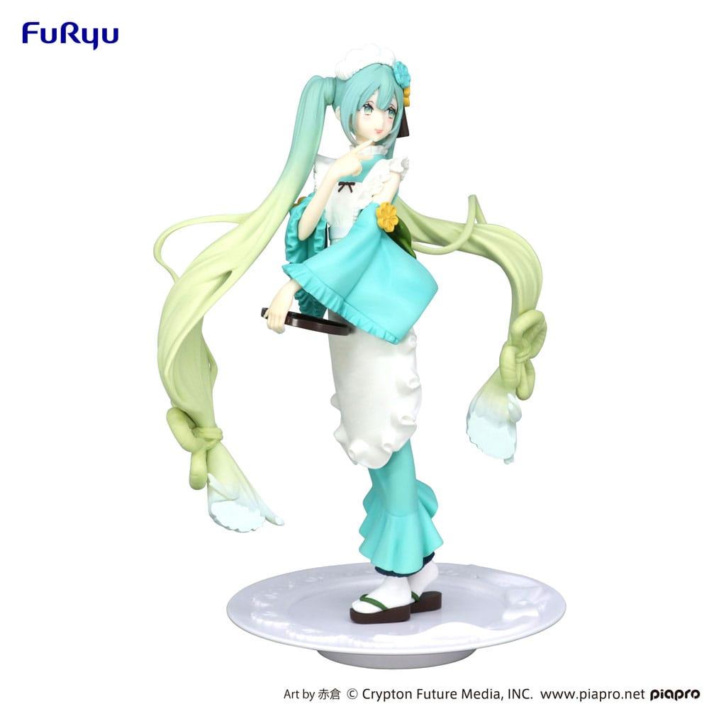 HATSUNE MIKU - Matcha Green Tea Parfait - Statue Exceed Creative 21cm - 6