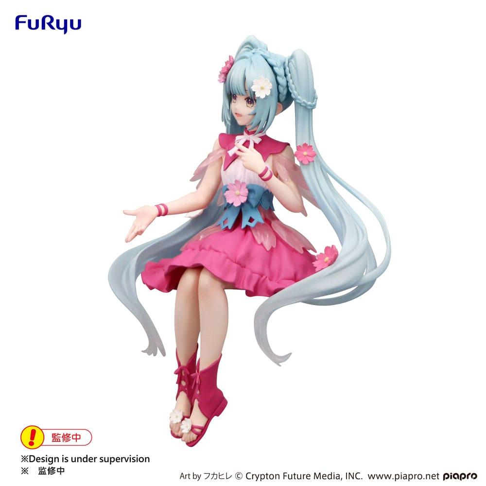 HATSUNE MIKU - Flower Fairy Cosmos - Statuette Noodle Stopper 14cm - 2